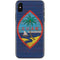Guam Flag Dark Wood iPhone XS Max Skin
